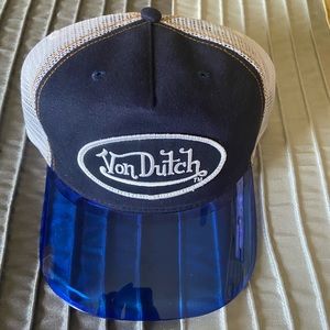 Von Dutch visor style SnapBack hat